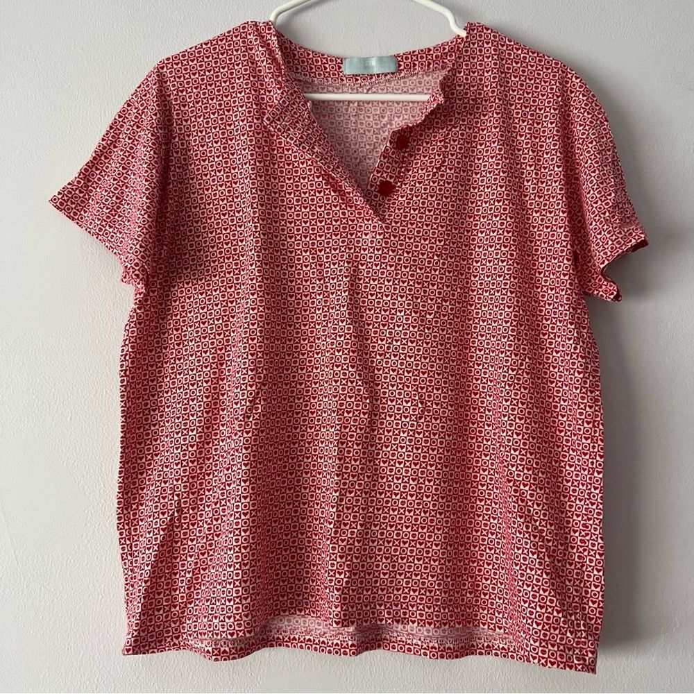 🪴 Valentines Day XOXO Hearts Short Sleeve Tee Medium